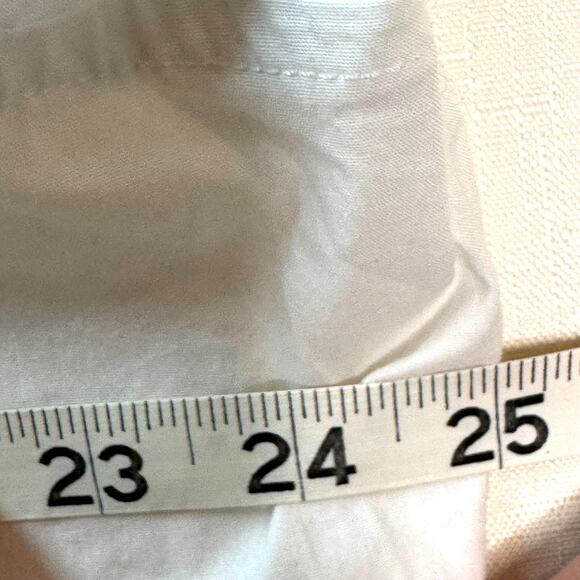 J. CREW Stretch Button Down Shirt Women 22 Cotton Slim Fitted Crisp Preppy Work - Picture 10 of 10